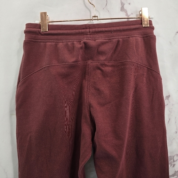 Alphalete Joggers Womens Small Red Drawstring Skinny Warm Up Gym Pants - Picture 6 of 9